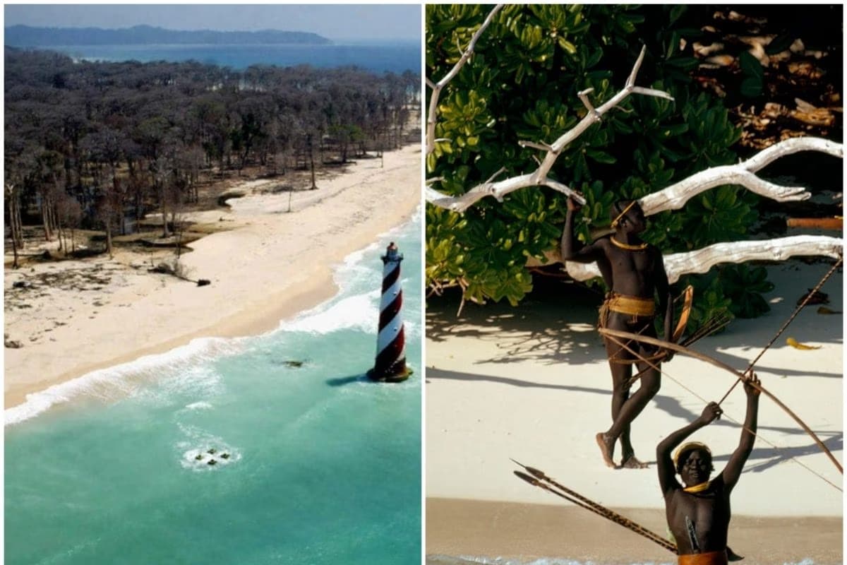 showing the image of " नॉर्थ सेंटिनल आइलैंड, भारत | North Sentinel Island, India", one of the World's 10 mysterious places