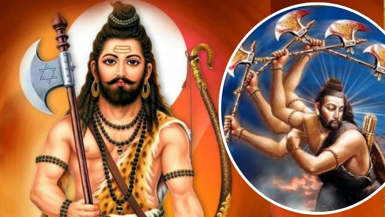 showing the image of "परशुराम (Parshuram)" as a Seven Chiranjeevis: Know who are the 7 Chiranjeevis of Kaliyuga?