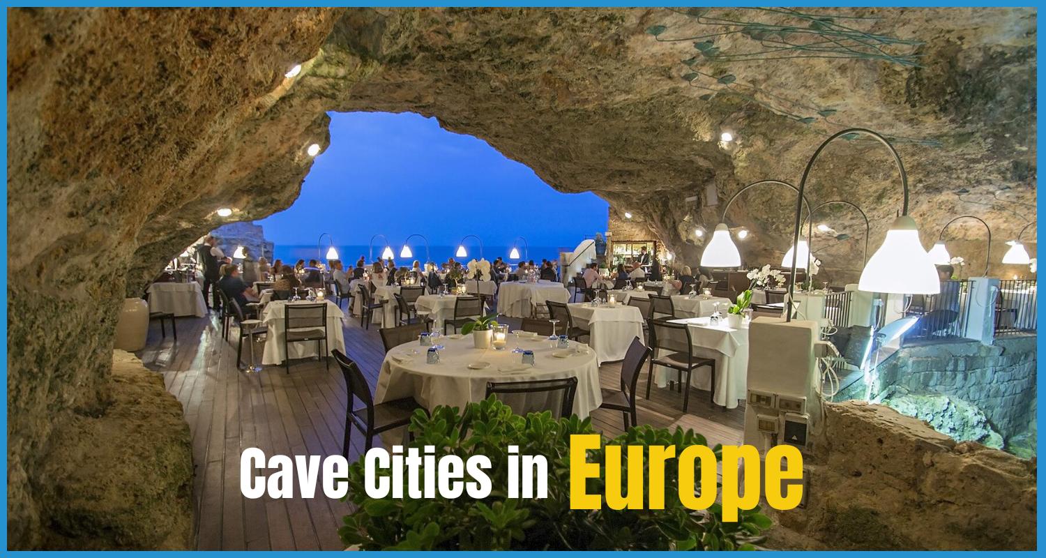 showing the image of the amazing cave cities in europe.