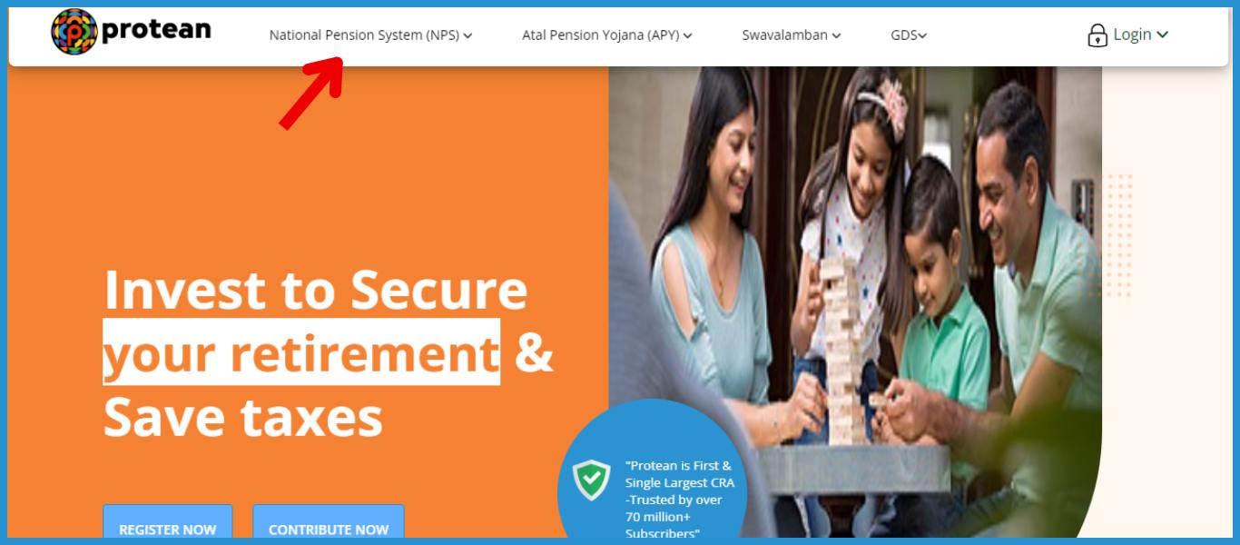 showing the image of NPS Vatsalya Scheme 2024 online pracess