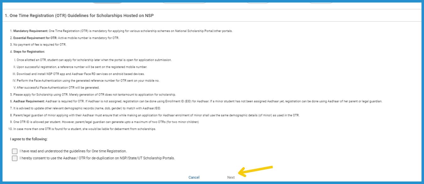 showing the image of NSP portal National Scholarship Portal 2024-25 NSP Login Check Status Last Date