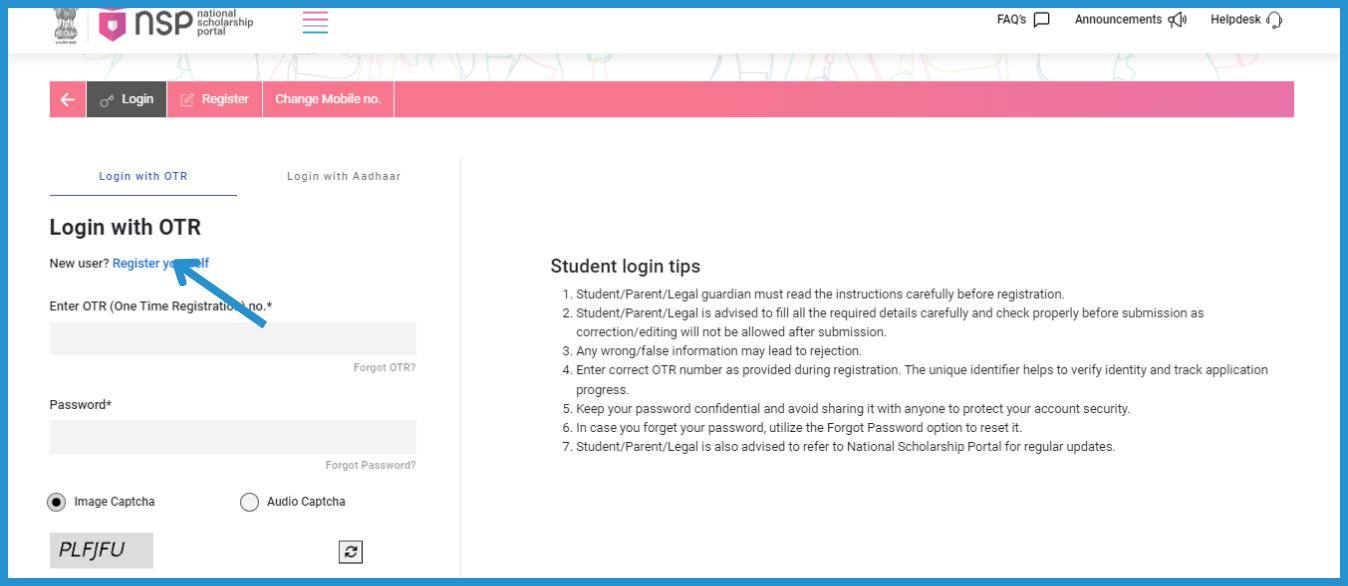 showing the image of online application process for UGC Ishan Uday Scholarship Yojana 2024 in hindi Special Scholarship Scheme for North Eastern Region (NER 2024-25)