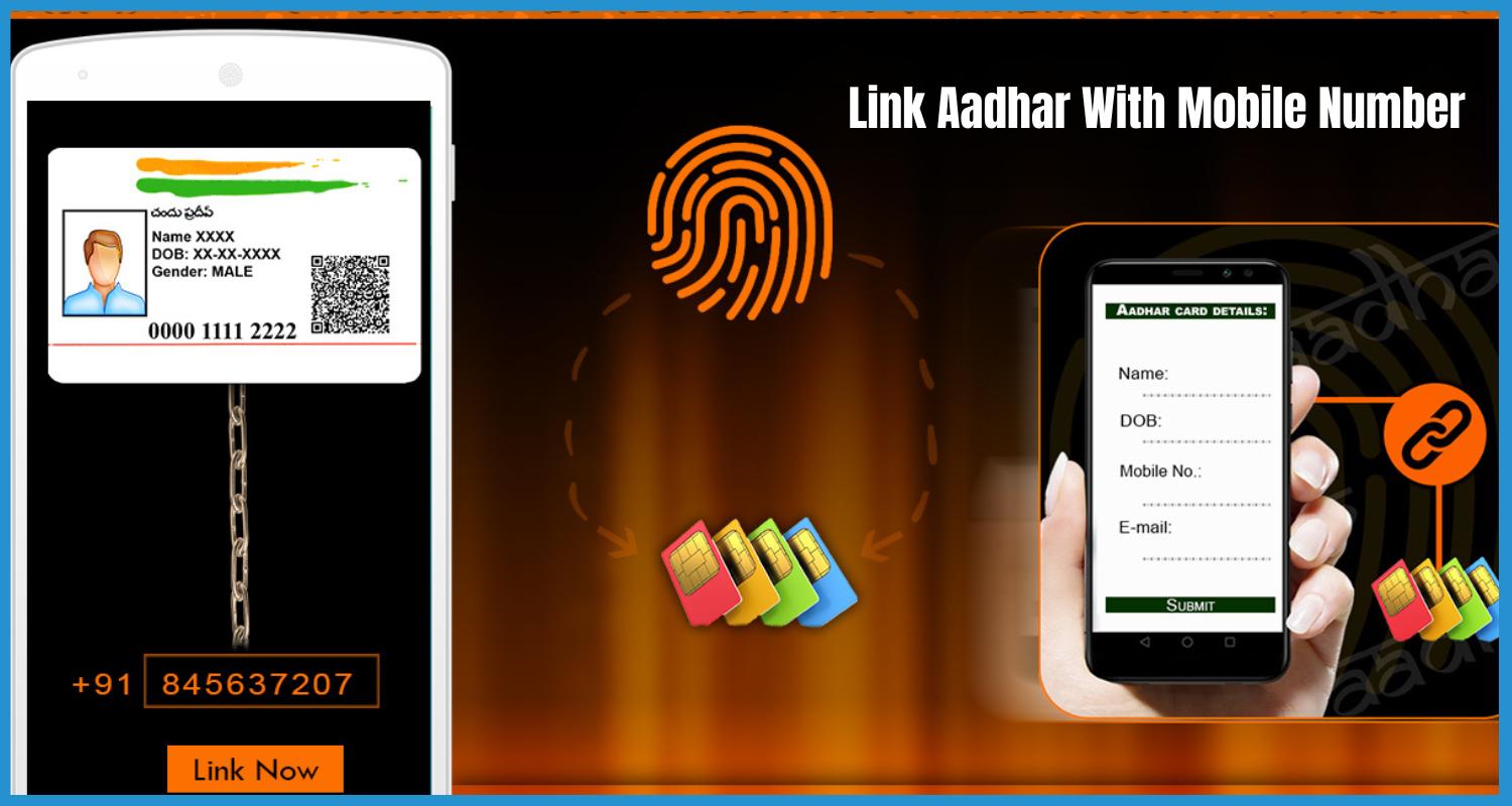 this is the image of How to Check And Link Aadhar with Mobile Number Online and Offline in 2024.