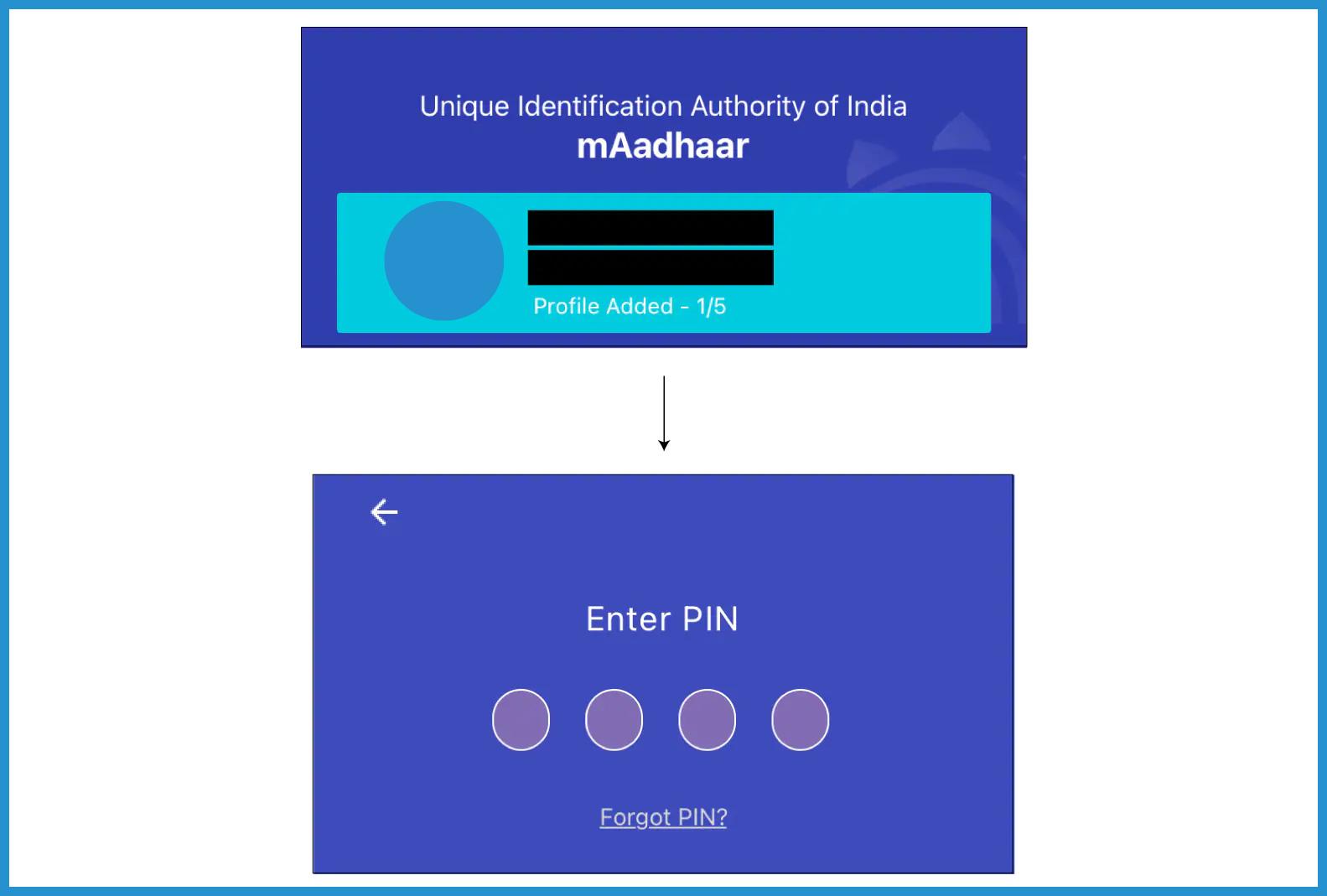 showing the image of mAadhaar App How to Download Register Update Your Profile Status Biometric Locking & Benefits?