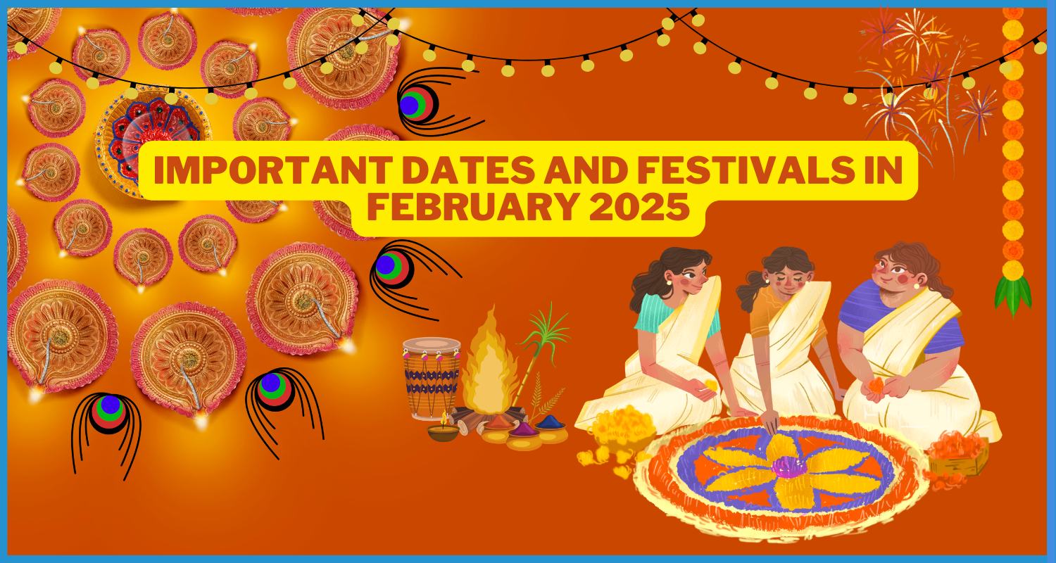 showing the image of Important dates and festivals in February 2025 Calendar