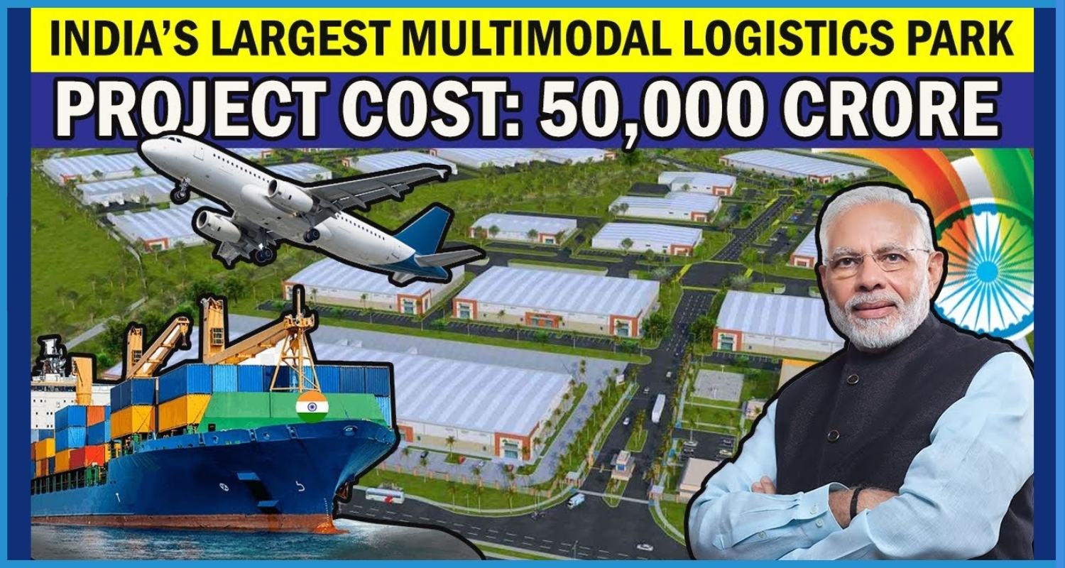 this is the image of UP Multi-Modal Logistics Park (MMLP) Policy 2024