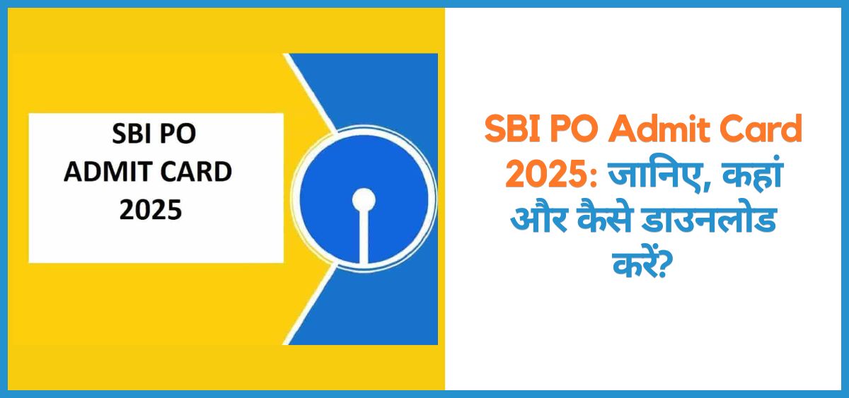 this is the image of SBI PO Hall Ticket 2025