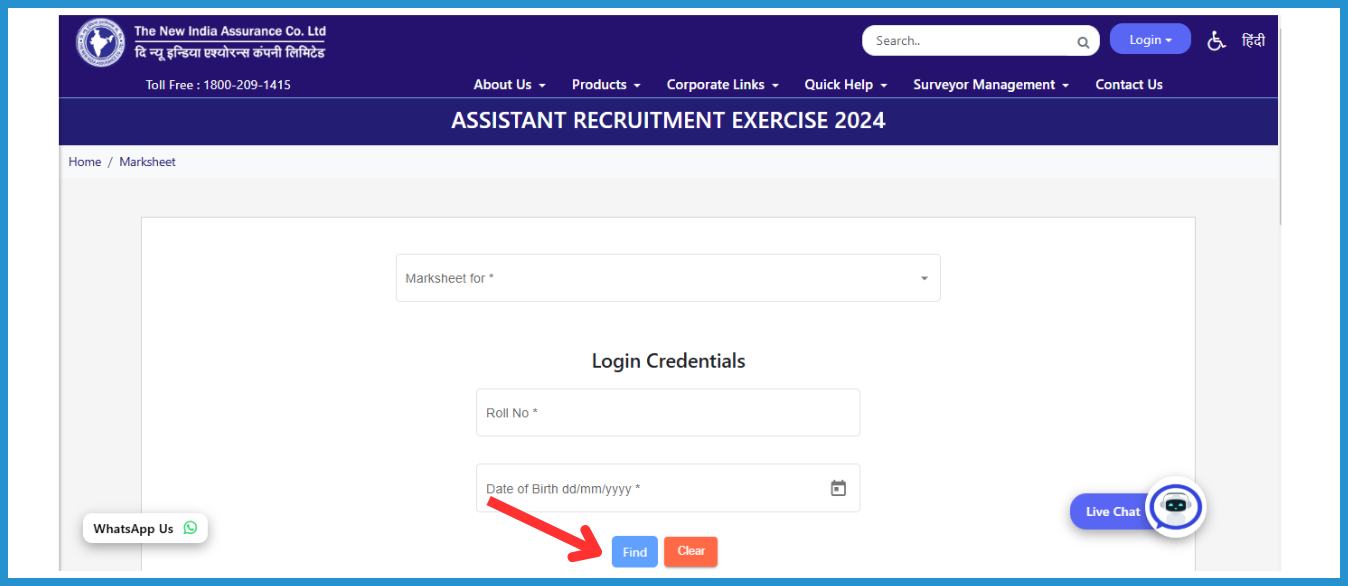 now complete the process of logging in for the Nical scorecard 2025