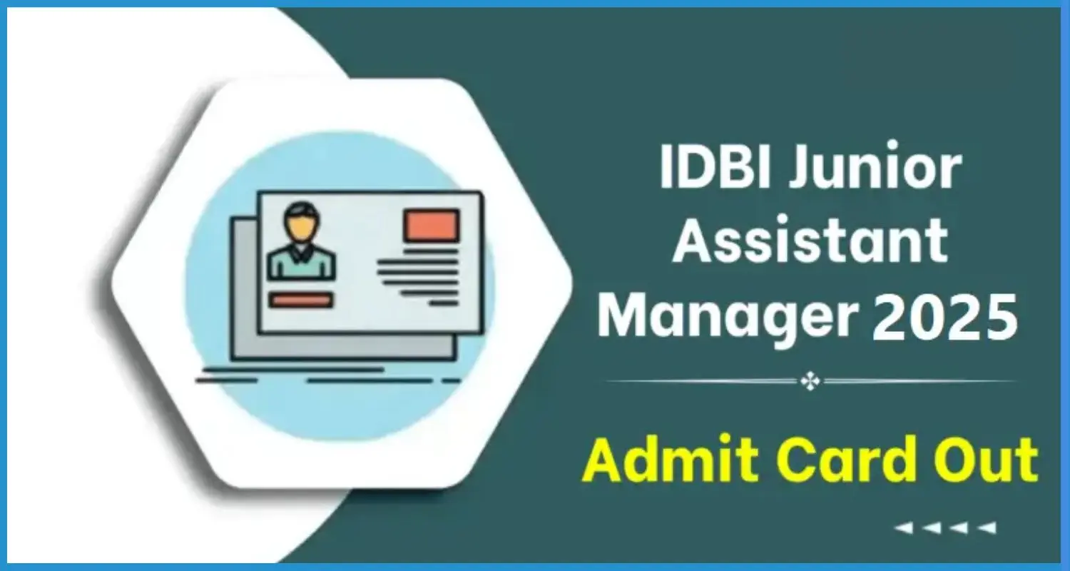 this is the image of IDBI JAM PGDBF Call Letter