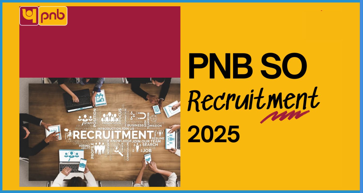 showing the image of Punjab National Bank PNB Specialist Officer SO Recruitment 2025 