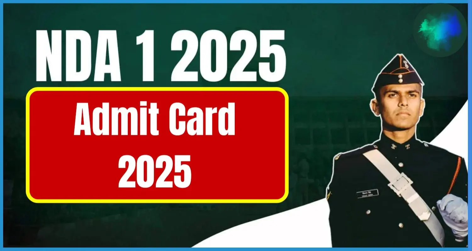 this is the image of UPSC NDA 1 Admit Card