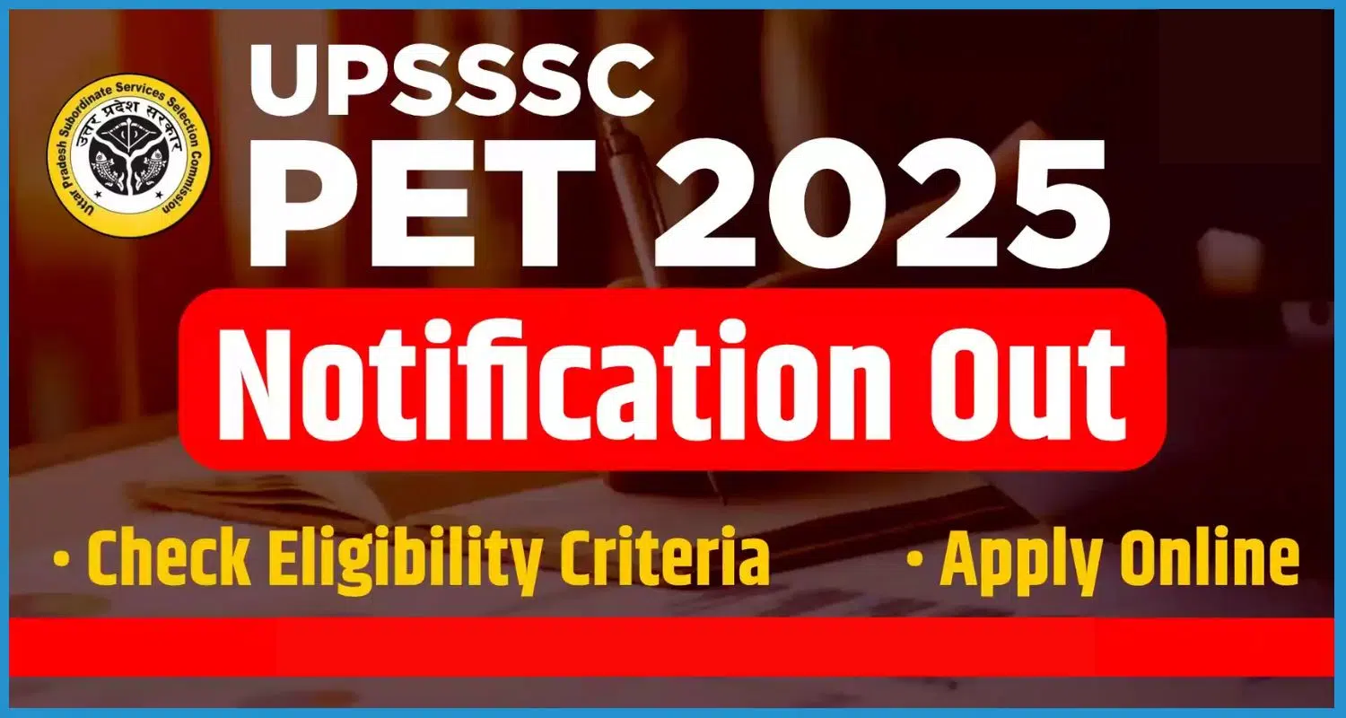 this is the image of UPSSSC PET 2025