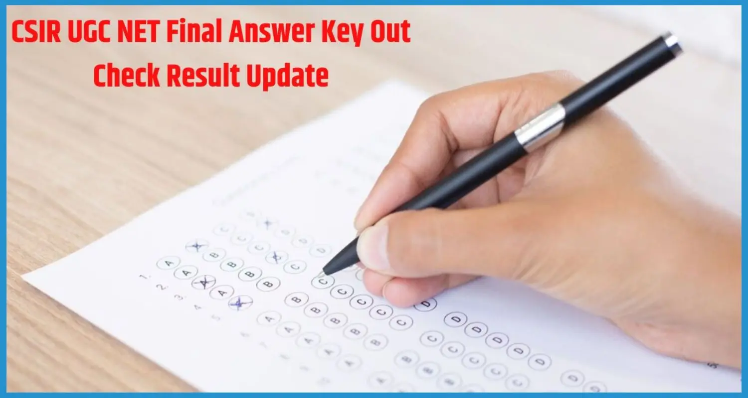 this is the image of CSIR NET Provisional Answer Key