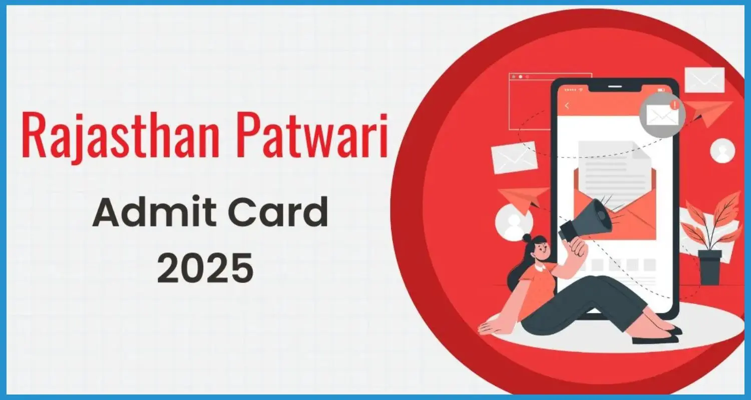 this is the image of RSMSSB Patwari Admit Card Download
