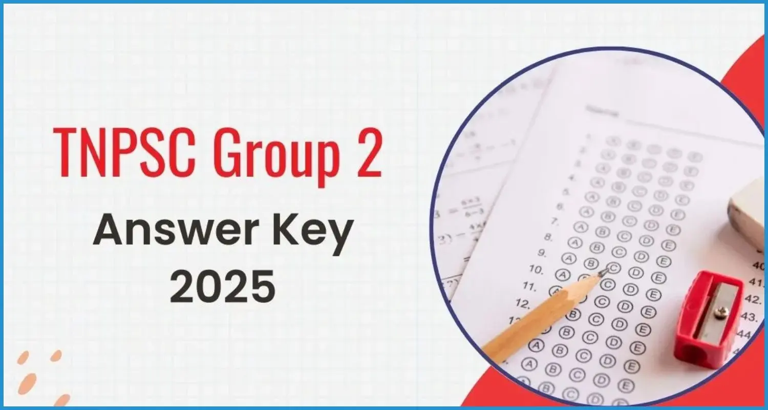this is the image of TNPSC Group 2 Answer Key 2025