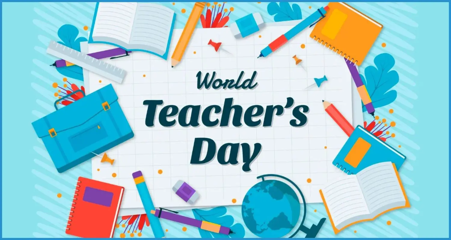 this is the image of International Teachers Day 2025