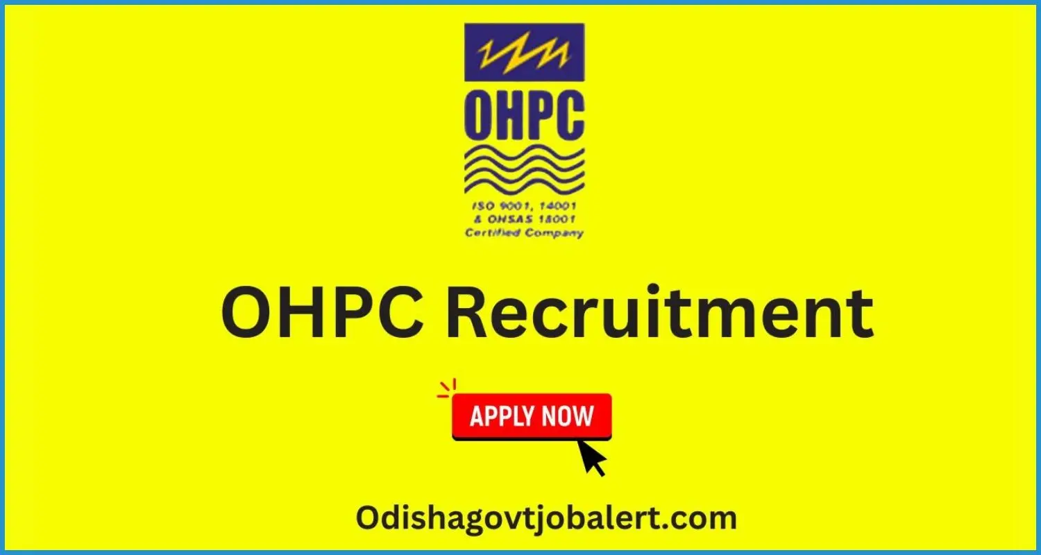 this is the image of OHPC Notification 2025 PDF