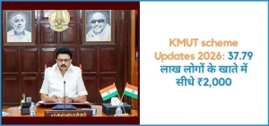 this is the image of KMUT scheme Updates 2026: ₹2,000 directly into the accounts of 37.79 lakh people