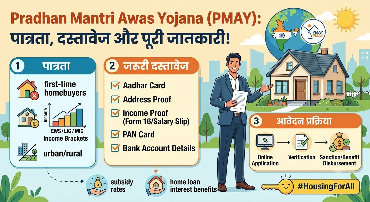 this is the image of Pradhan Mantri Awas Yojana (PMAY) (PM-AWAS)